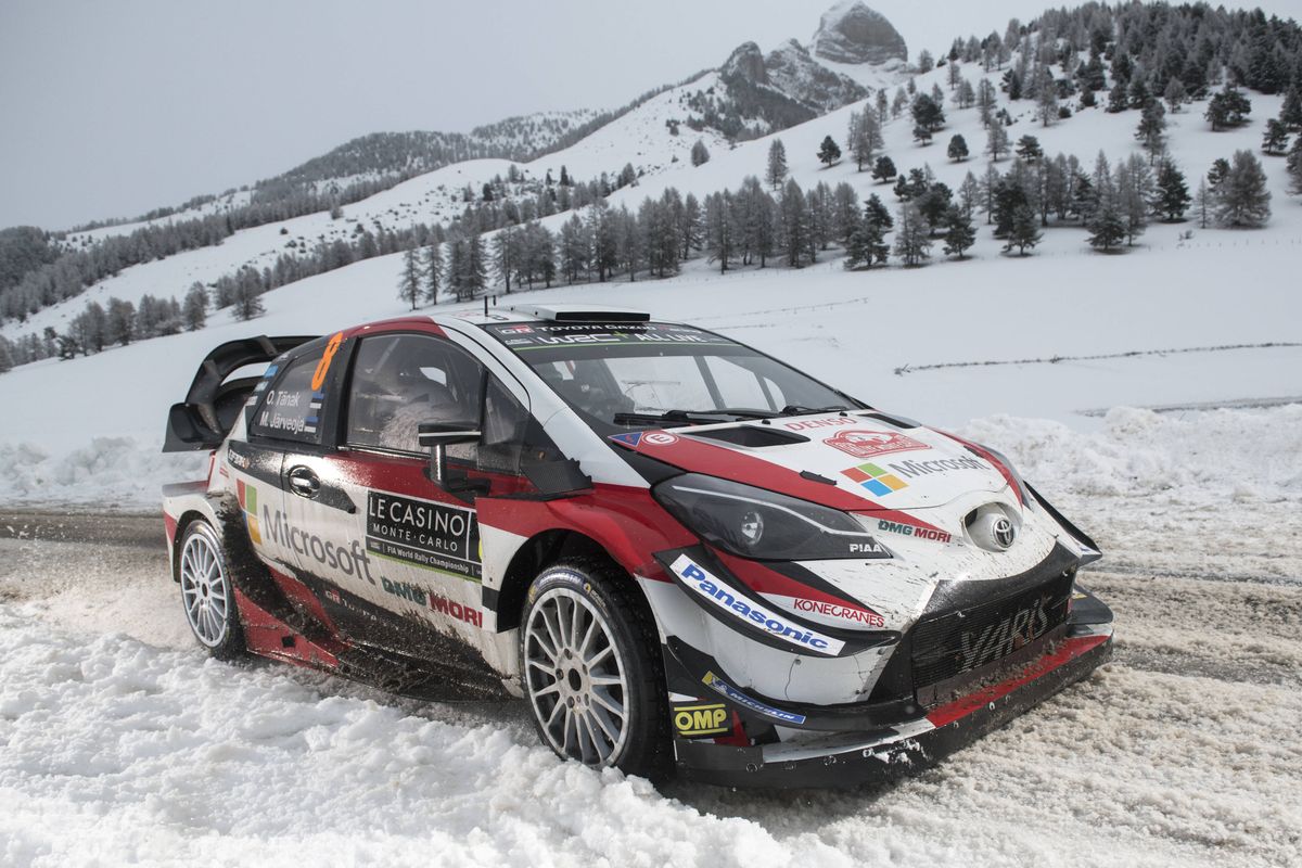 Rallye Monte-Carlo: Tänak gives chase to Ogier